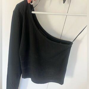 off the shoulder long sleeve